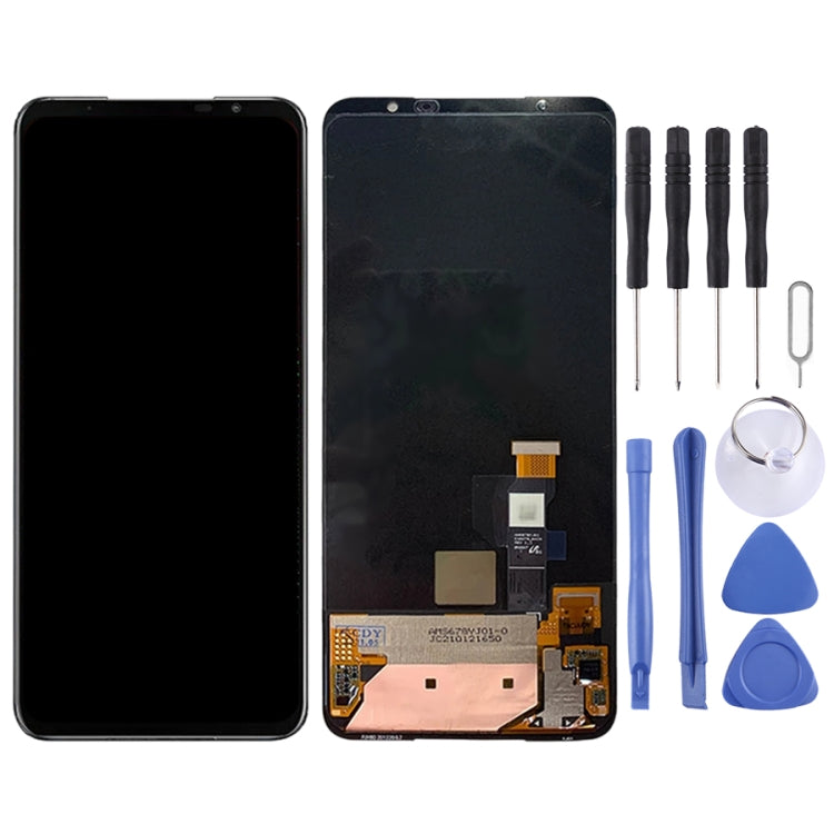 LCD Screen and Digitizer Full Assembly for Asus ROG Phone 5 ZS673KS I005DA