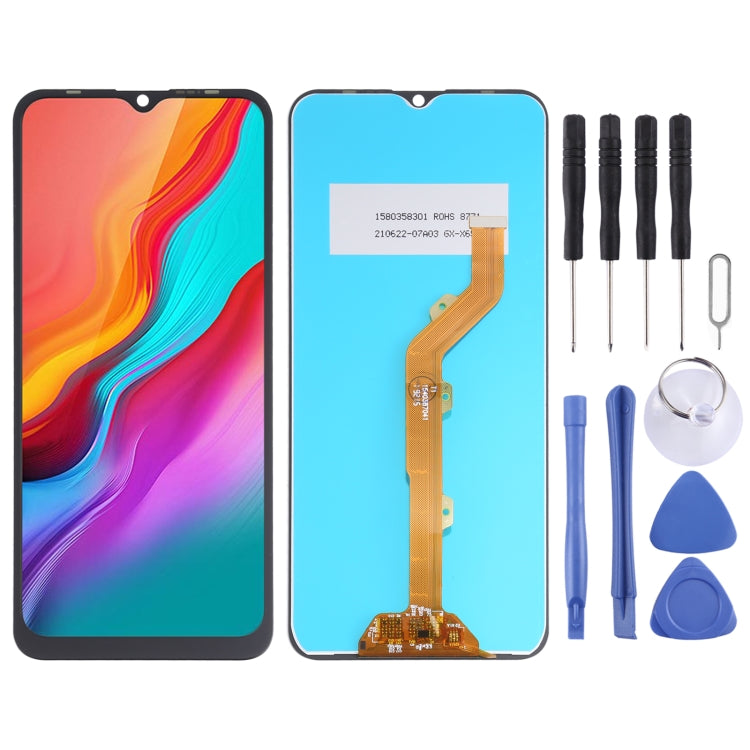 LCD Screen and Digitizer Full Assembly for Infinix Hot 8 Lite X650
