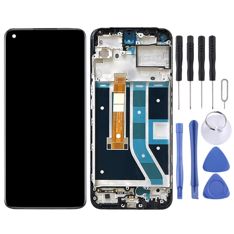 BE2013 Digitizer Full Assembly with Frame OEM LCD Screen, For OnePlus Nord N100
