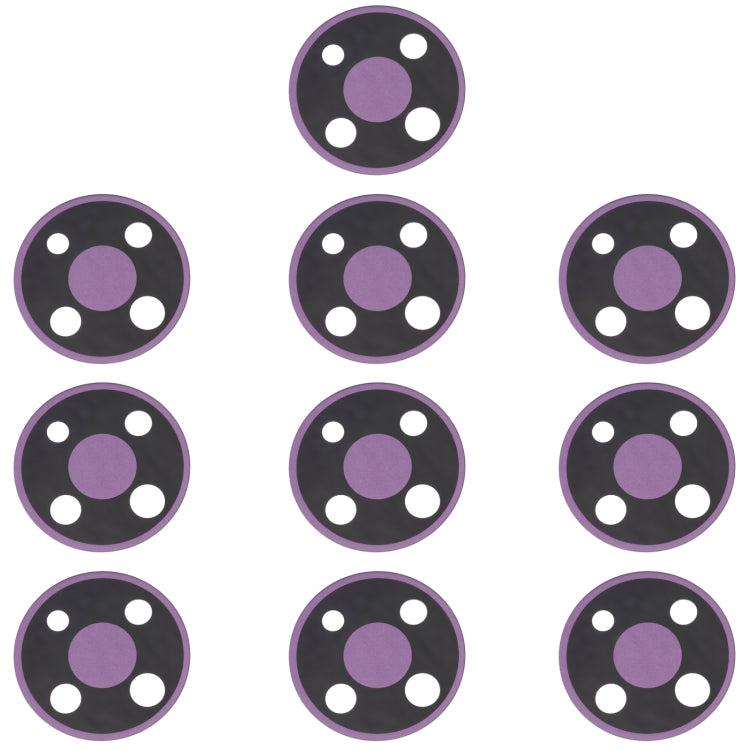 10 PCS Back Camera Lens for Nokia 3.4 TA-1288 TA-1285 TA-1283 — Purple