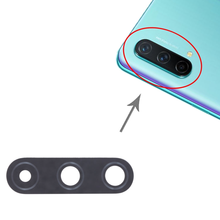 10pcs Back Camera Lens, For OnePlus Nord CE 5G