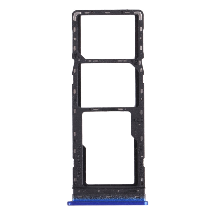 Camon 12 KC2 KC8 CC7 SIM Card Tray + SIM Card Tray + Micro SD Card Tray, For Tecno Spark 4 — view 5