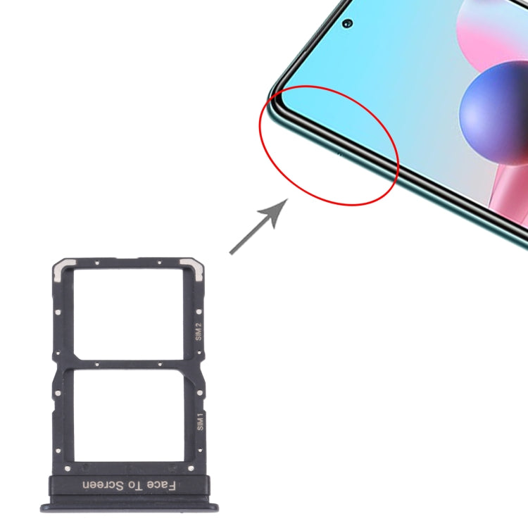 SIM Card Tray + SIM Card Tray for Xiaomi Redmi Note 10 Pro 5G / Poco X3 GT