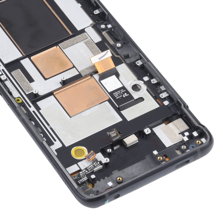 OLED Material LCD Screen and Digitizer Full Assembly With Frame for Asus ROG Phone 5 ZS673KS