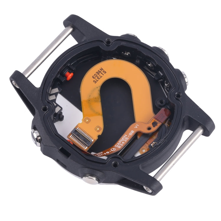 LCD Screen and Digitizer Full Assembly With Frame for Garmin Fenix 5S Plus Sapphire Version