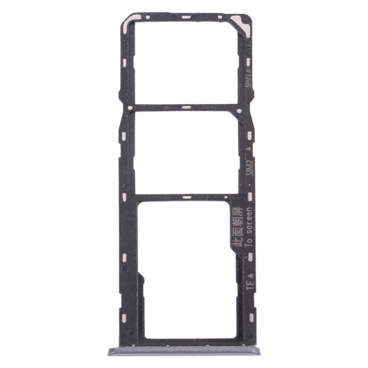 SIM Card Tray + SIM Card Tray + Micro SD Card Tray, For OPPO Realme 6