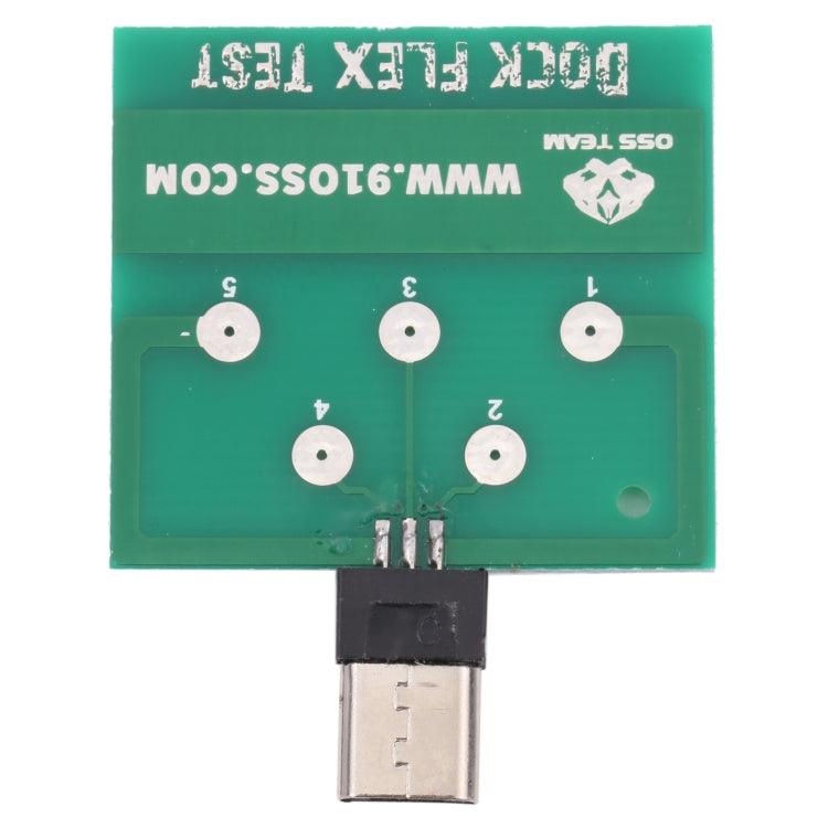 Charging Port Dock Flex Test Board, Micro USB