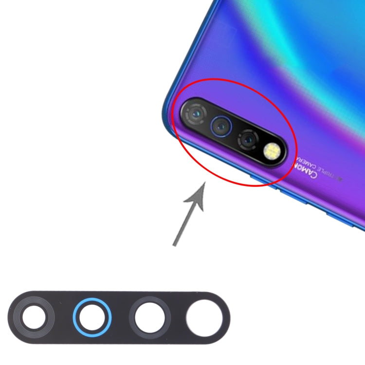 CC7s 10pcs Back Camera Lens, For Tecno Camon 12