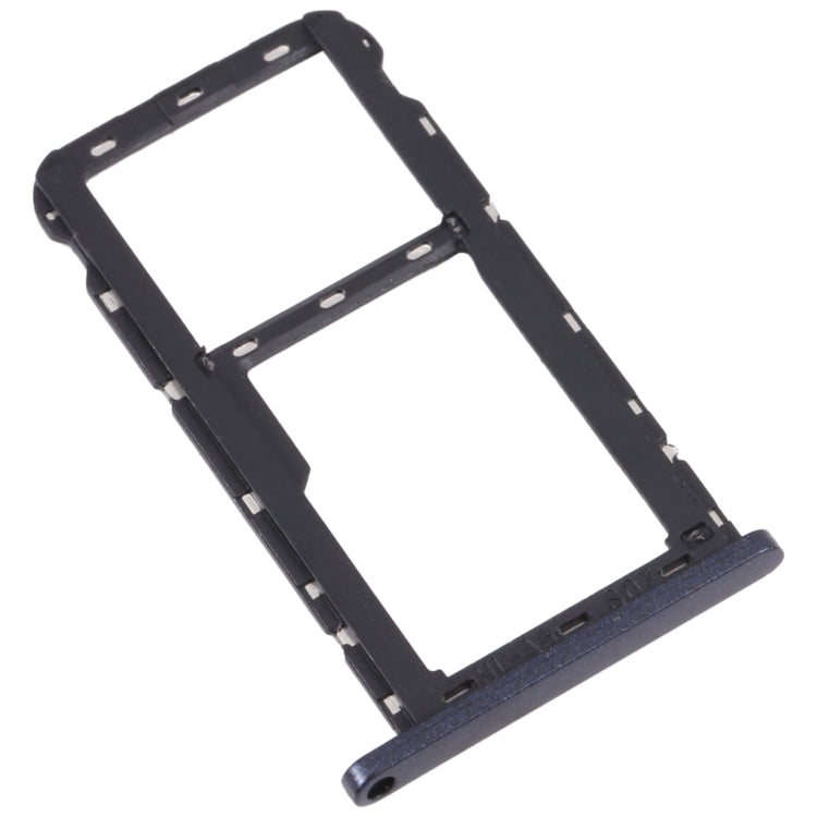 SIM Card Tray + SIM Card Tray / Micro SD Card Tray, For ZTE Blade A72