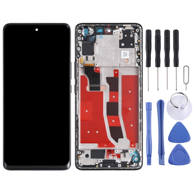 Original LCD Screen and Digitizer Full Assembly with Frame for Honor V40 Lite, For Honor V40 Lite(Original) — For Honor V40 Lite(Original)
