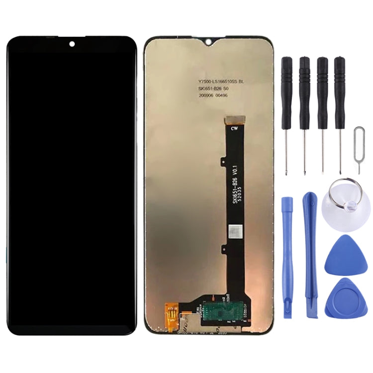 LCD Screen and Digitizer Full Assembly for ZTE Blade A71 (2021) A7030