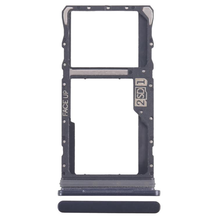 SIM Card Tray + Micro SD Card Tray, For Motorola Moto G50