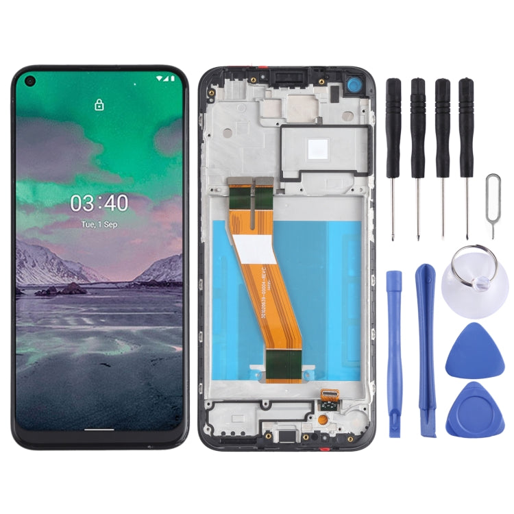 LCD Screen and Digitizer Full Assembly with Frame for Nokia 3.4 / 5.4 TA-1288 TA-1285 TA-1283 TA-1333 TA-1340 TA-1337 TA-1328 TA-1325