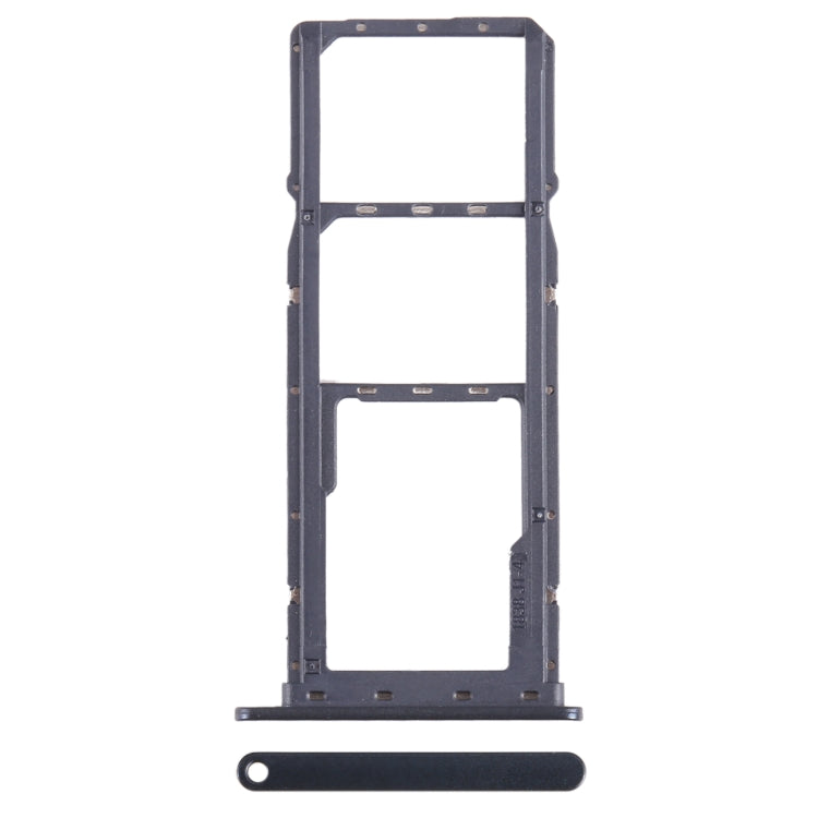 SIM Card Tray + SIM Card Tray + Micro SD Card Tray for Nokia 5.4 TA-1333 TA-1340 TA-1337 TA-1328 TA-1325, For Nokia 5.4 — Black