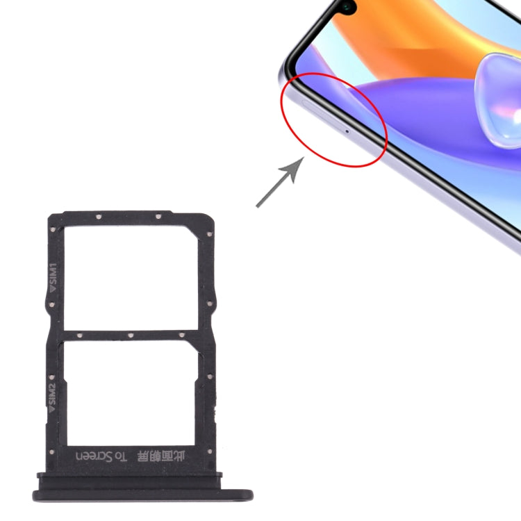 SIM Card Tray + SIM Card Tray for Honor Play5 5G — Purple