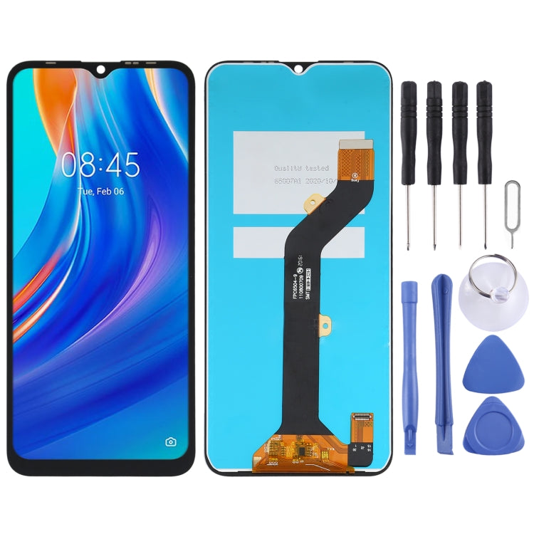 LCD Screen and Digitizer Full Assembly for Tecno Spark 7T KF6p