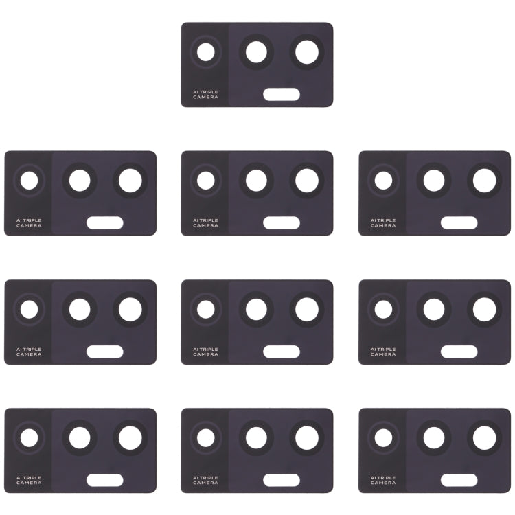 10pcs Back Camera Lens, For Vivo S10e