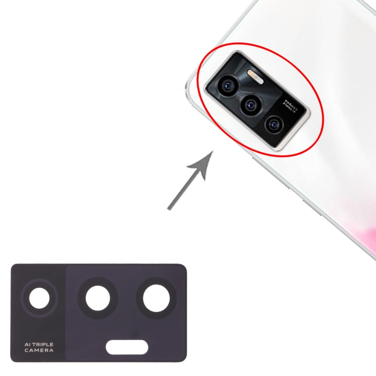 10pcs Back Camera Lens, For Vivo S10e