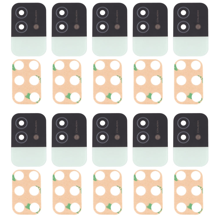 RMX3235 10pcs Back Camera Lens, For OPPO Realme Narzo 50i — Green