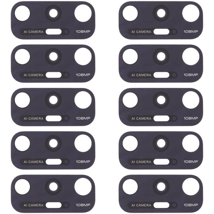 10 PCS Back Camera Lens for Xiaomi Mi 10s M2102J2SC