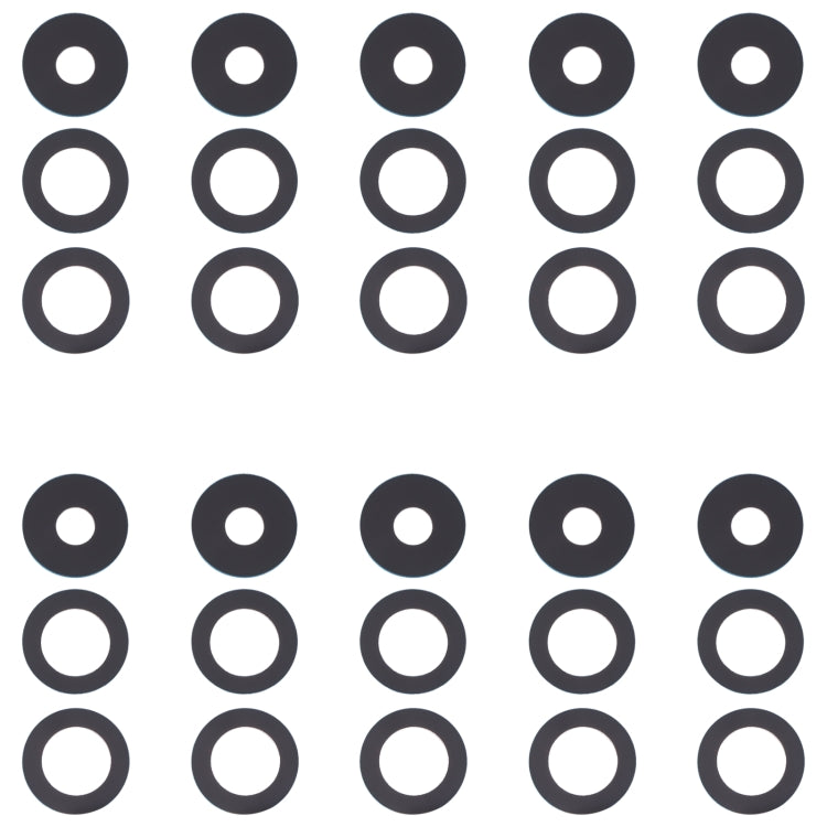 10pcs Back Camera Lens, For OPPO Reno6 4G / Reno6 5G / Reno6 Z