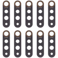 10pcs Back Camera Lens, For OPPO Realme X2 Pro