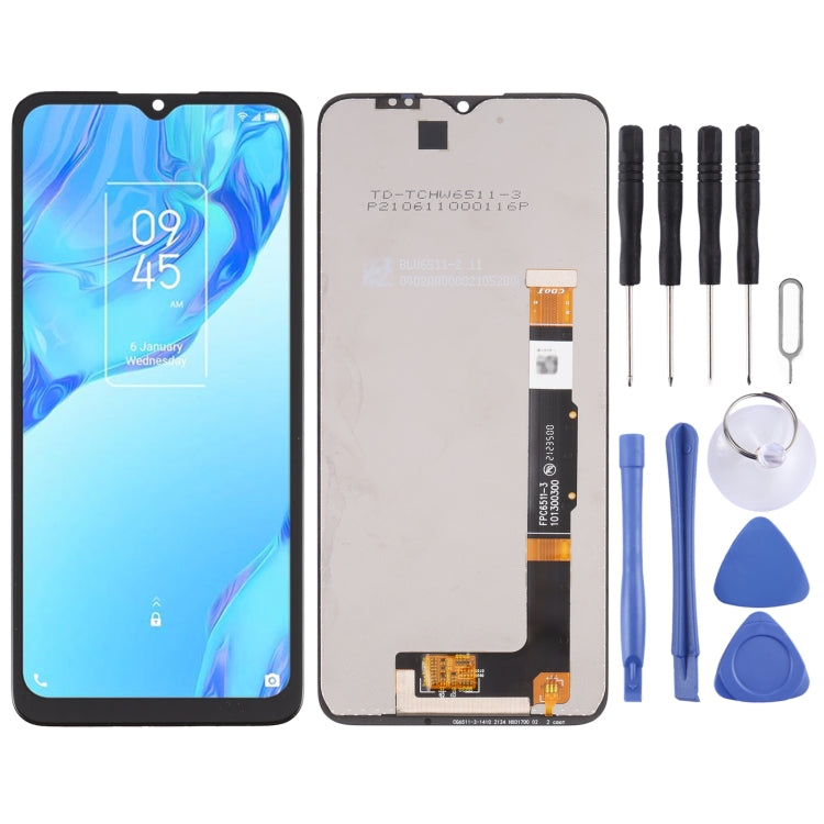 LCD Screen and Digitizer Full Assembly for TCL 20B