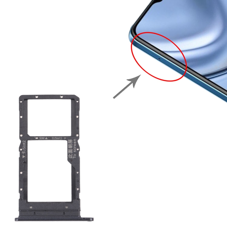 SIM Card Tray + SIM Card Tray / Micro SD Card Tray for Honor Play 20