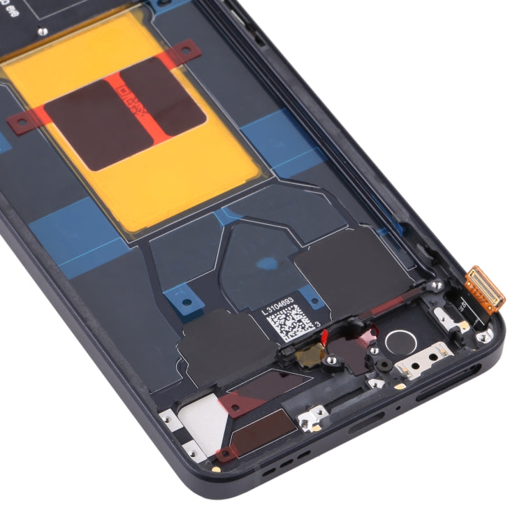 Original LCD Screen and Digitizer Full Assembly with Frame For OPPO Reno6 5G PEQM00 CPH2251 — Blue