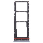 X687 SIM Card Tray + SIM Card Tray + Micro SD Card Tray, For Infinix Zero 8