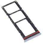 X687 SIM Card Tray + SIM Card Tray + Micro SD Card Tray, For Infinix Zero 8