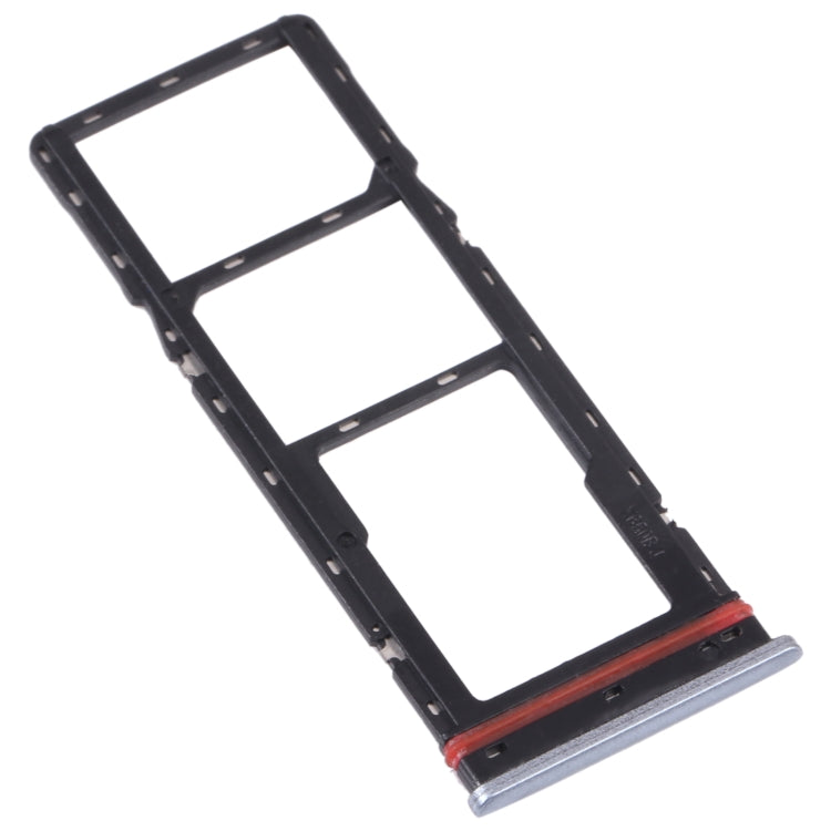 X687 SIM Card Tray + SIM Card Tray + Micro SD Card Tray, For Infinix Zero 8