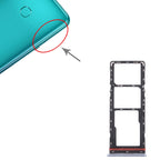 X687 SIM Card Tray + SIM Card Tray + Micro SD Card Tray, For Infinix Zero 8