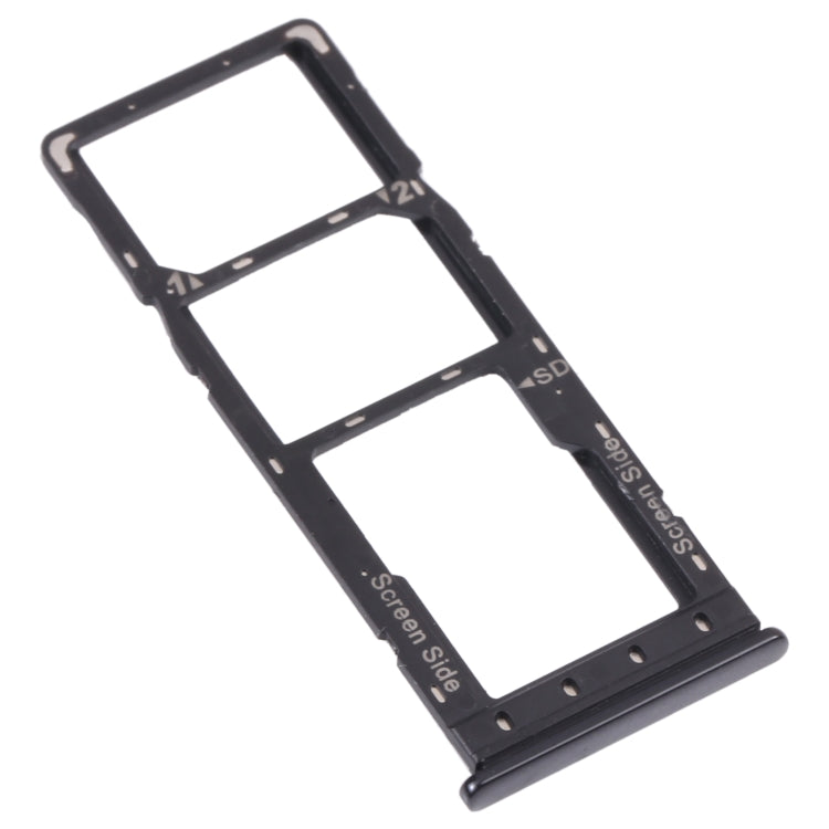 SIM Card Tray + SIM Card Tray + Micro SD Card Tray, For Infinix Hot 10s NFC/Hot 10s/Hot 10T
