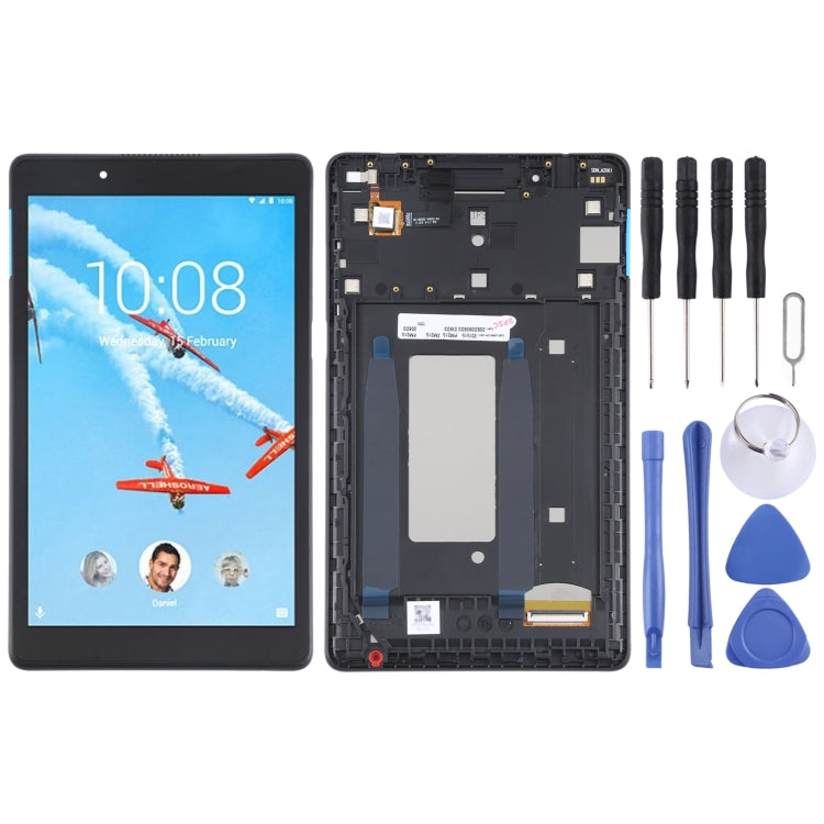 LCD Screen and Digitizer Full Assembly with Frame For Lenovo Tab E8 TB-8304F1 TB-8304F