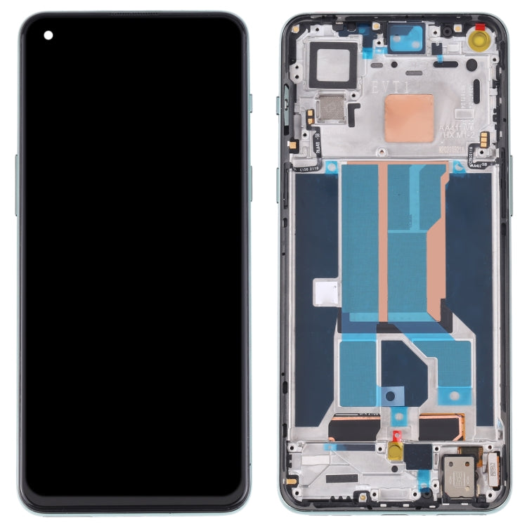 DN2101 DN2103 Digitizer Full Assembly with Frame OEM LCD Screen, For OnePlus Nord 2 5G