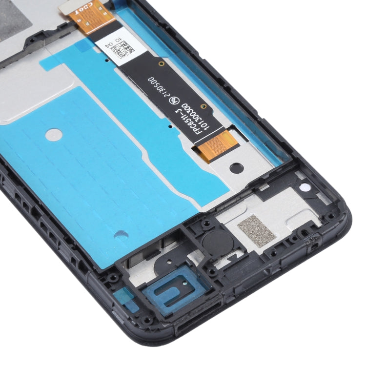 LCD Screen and Digitizer Full Assembly with Frame for TCL 20 R 5G