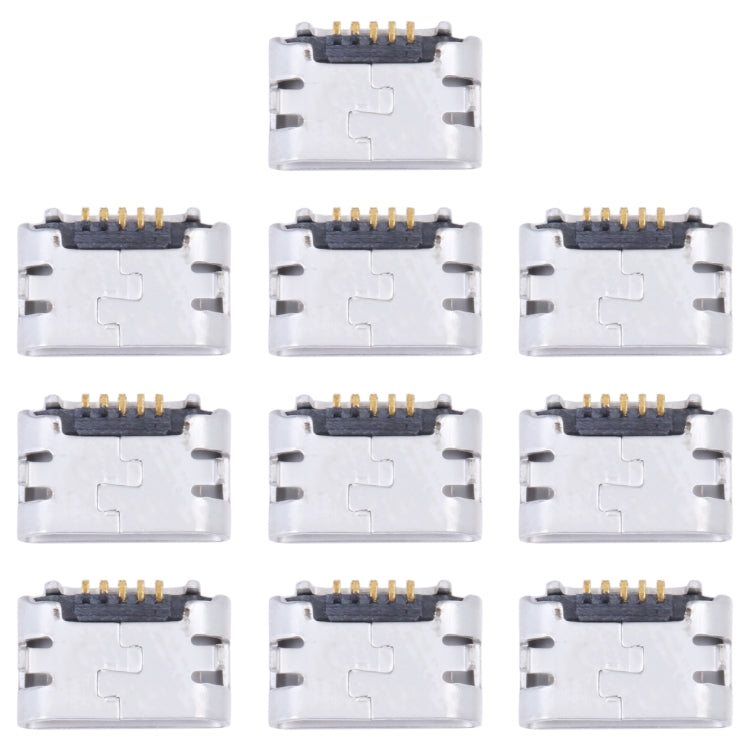 OT6055 10pcs Charging Port Connector, For Alcatel One Touch Idol 4