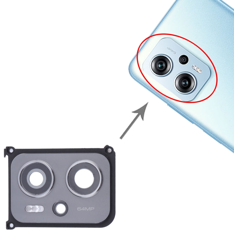 Back Camera Lens Frame for Xiaomi Redmi Note 11T Pro / Note 11T Pro+ / Poco X4 GT, For Xiaomi Redmi Note 11T Pro / Note 11T Pro+ / Poco X4 GT — view 4