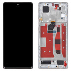 Original LCD Screen and Digitizer Full Assembly with Frame for Honor 60 — For Honor 60 (OLED)