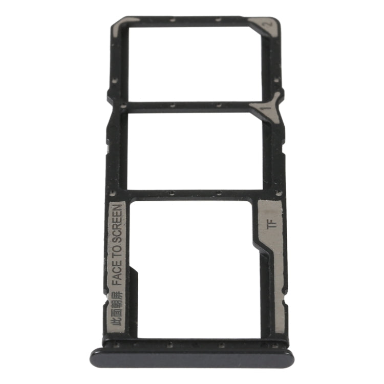 SIM Card Tray + SIM Card Tray + Micro SD Card Tray For Xiaomi Redmi Note 11E