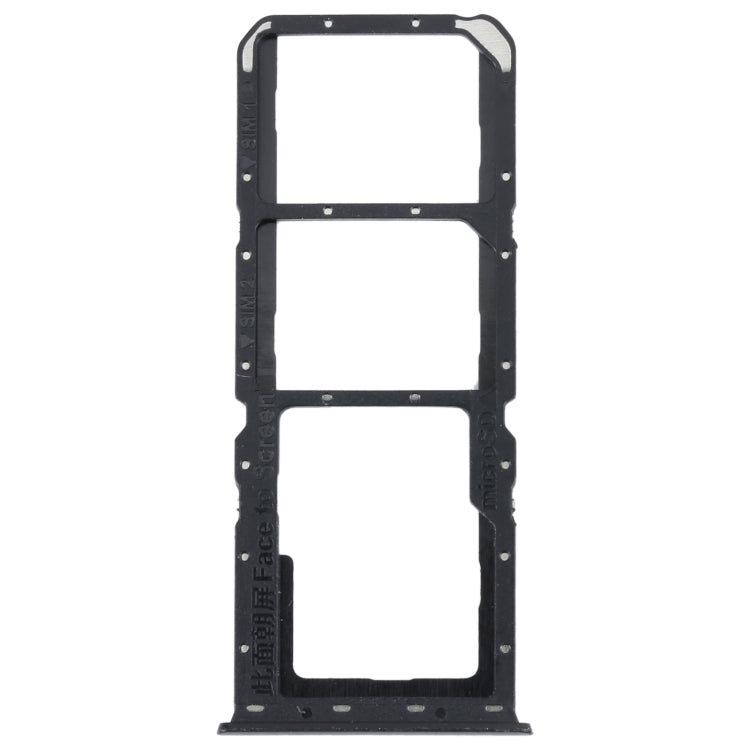 SIM Card Tray + SIM Card Tray + Micro SD Card Tray, For OPPO A52 4G