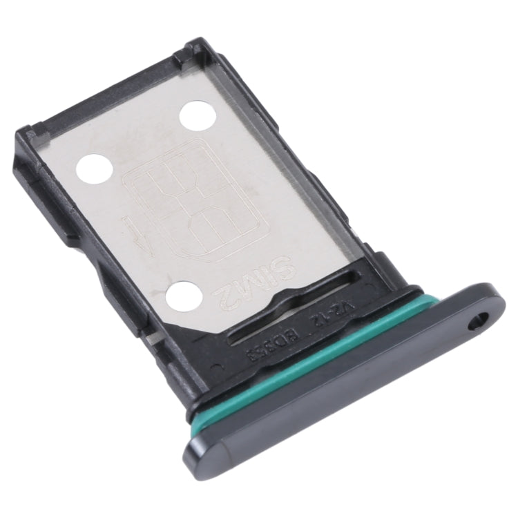 SIM Card Tray + SIM Card Tray, For OPPO Reno5 Pro 5G — Black