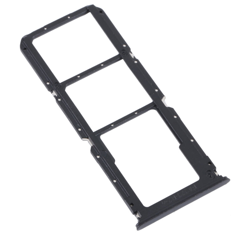 SIM Card Tray + SIM Card Tray + Micro SD Card Tray, For OPPO K9S — Black