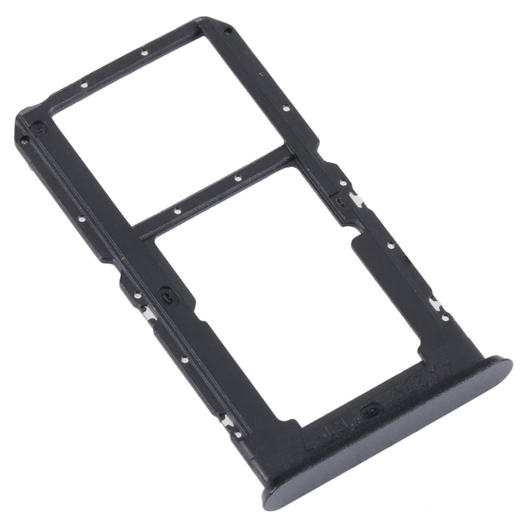 SIM Card Tray + SIM / Micro SD Card Tray, For OPPO A96 4G — Black