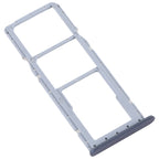 SIM Card Tray + SIM Card Tray + Micro SD Card Tray, For OPPO A17 — Black