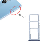 SIM Card Tray + SIM Card Tray + Micro SD Card Tray, For OPPO A17 — Gold
