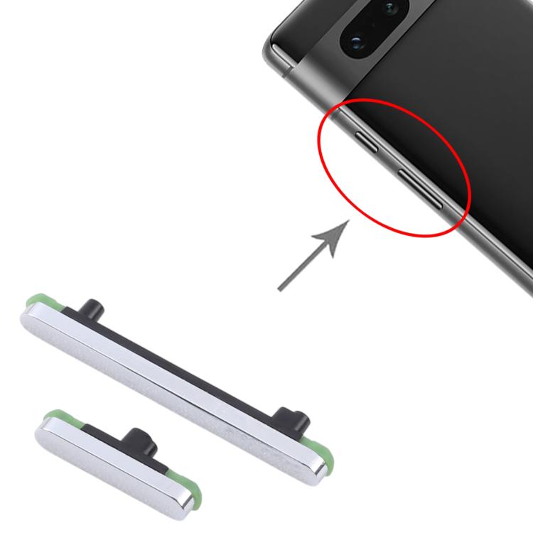 Power Button + Volume Control Button, For Google Pixel 7 — Gold