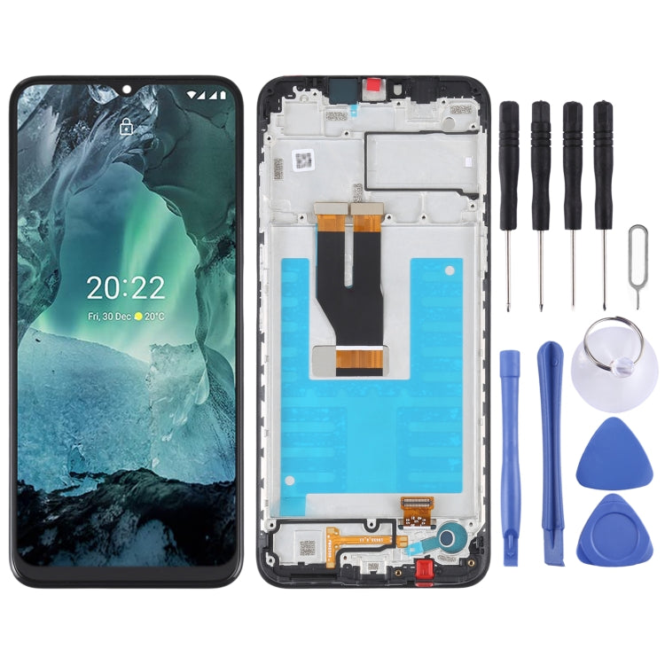 OEM LCD Screen For Nokia G11 / G21 Digitizer Full Assembly with Frame