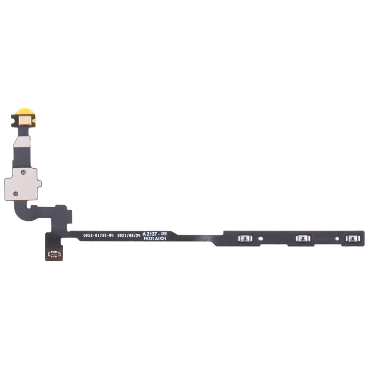 Original Power Button & Volume Button Flex Cable, For Google Pixel 6A